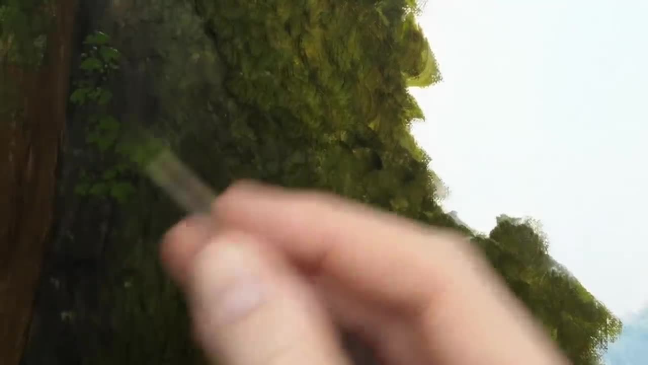 Painting Large Foreground Trees