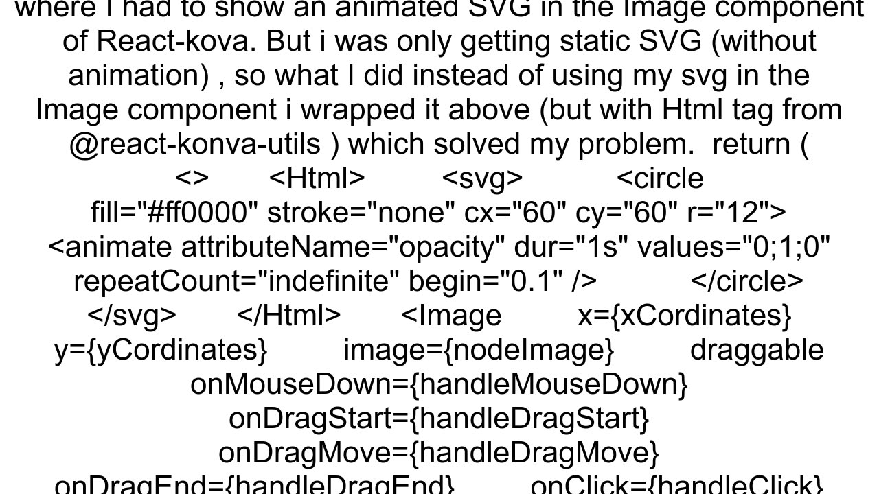 How to use svg imported from React Component with useimage in konva