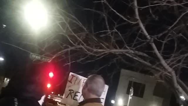 Idiots in front of Roger Marshall's office in Salina KS