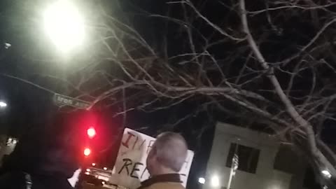 Idiots in front of Roger Marshall's office in Salina KS