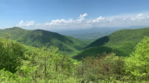 Irish Creek Valley Overlook May 2019 Scenic spot