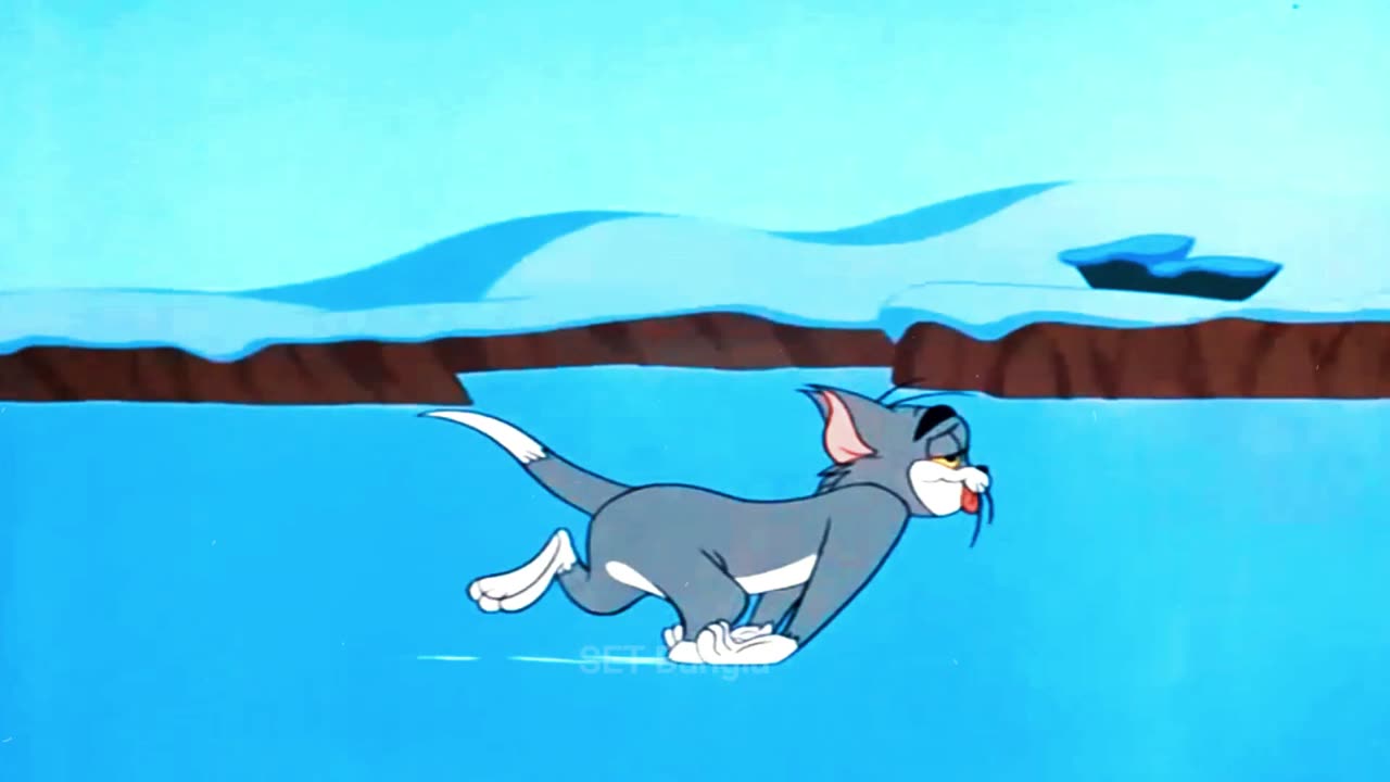 Snowman tom bangla cartoon