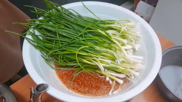 East traditional rubbing and cooking