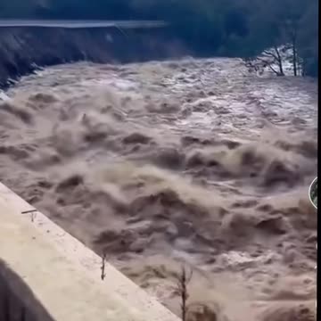 Apocalyptic scenes from Chimney Rock to Lake Lure.