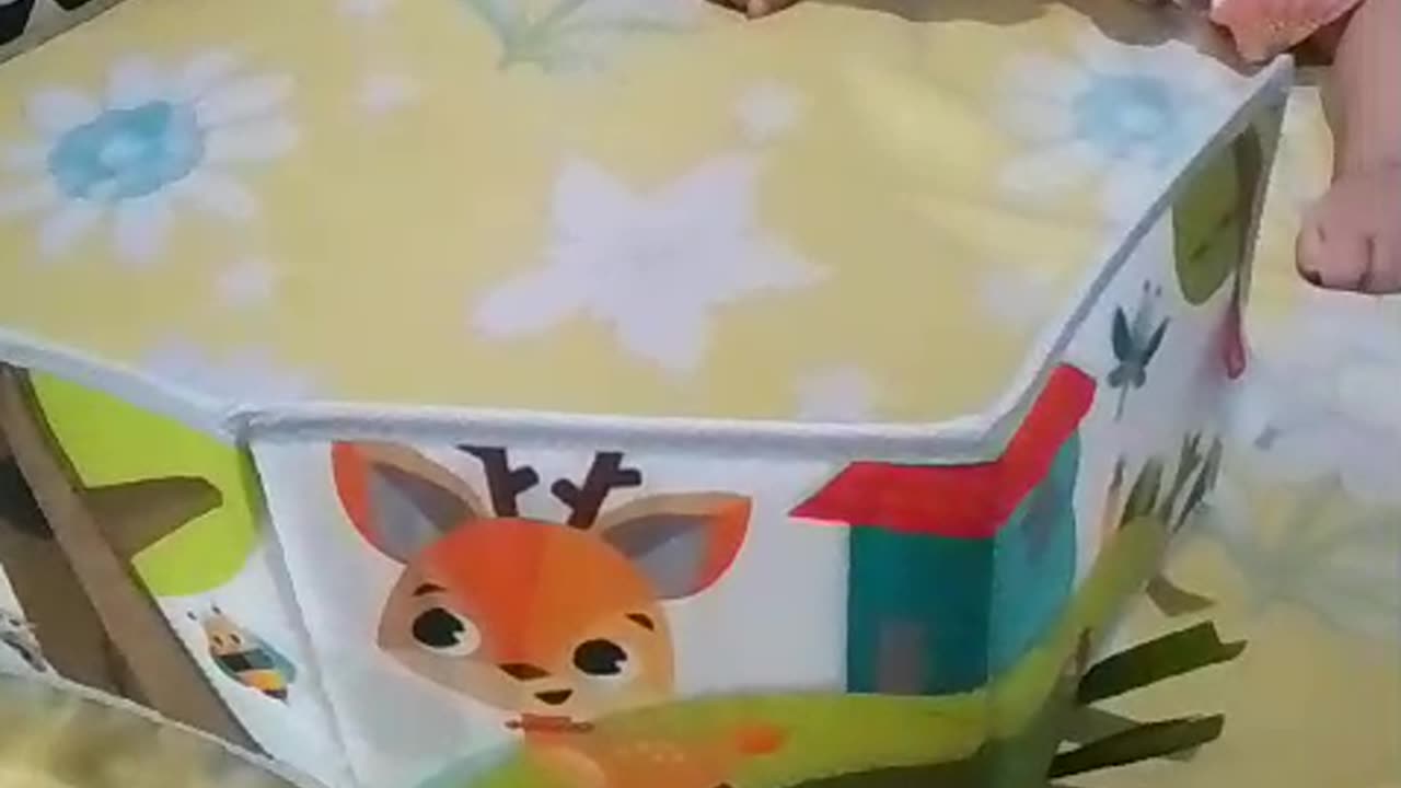 Baby pkaying