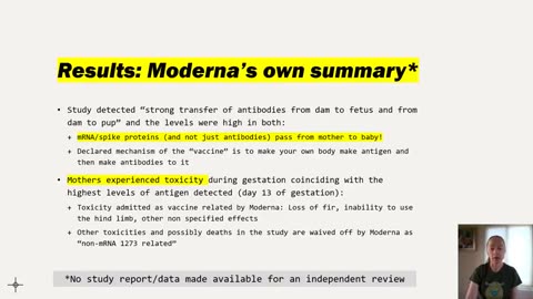 Sasha Latypova: Moderna and Pfizer Reproductive Toxicology Studies - 11 June, 2022