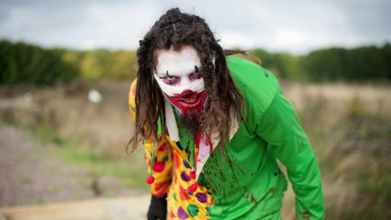 clown hunting halloween fun #halloween