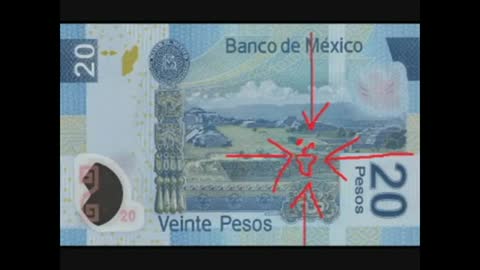 Jesus Truther Episode #56 See Christ's Omnipresent bearded face Mexico 20 pesos