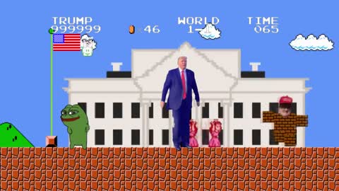 Mario brothers - Biden & Harris Vs Trump & Pepe The Frog