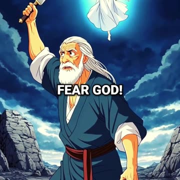 How Far Would You Go for Faith? ✝️ The Abraham & Isaac Story! #animebible #christian