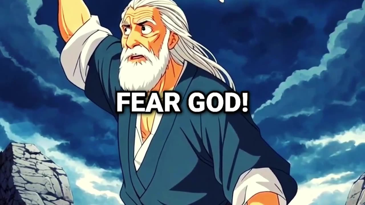 How Far Would You Go for Faith? ✝️ The Abraham & Isaac Story! #animebible #christian