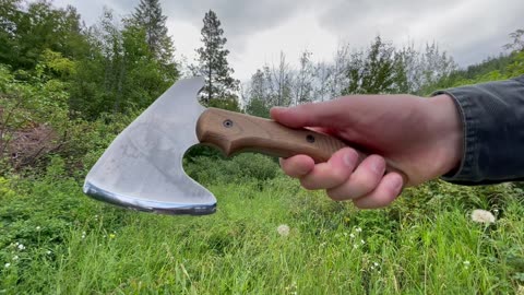 BPS Bush Axe! Quick look by www.bushcraftcanada.com