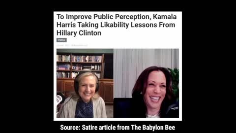 Kamala asks HILLIARY CLINTON for help🤣🤣