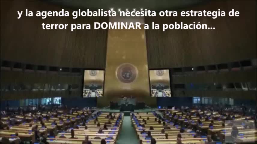 La nueva farsa del poder global. Un dinosaurio en la ONU alerta del cambio climático