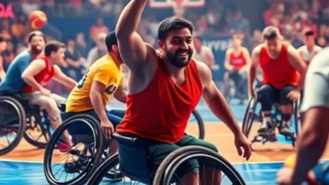 Paralympic wheelchair basketball