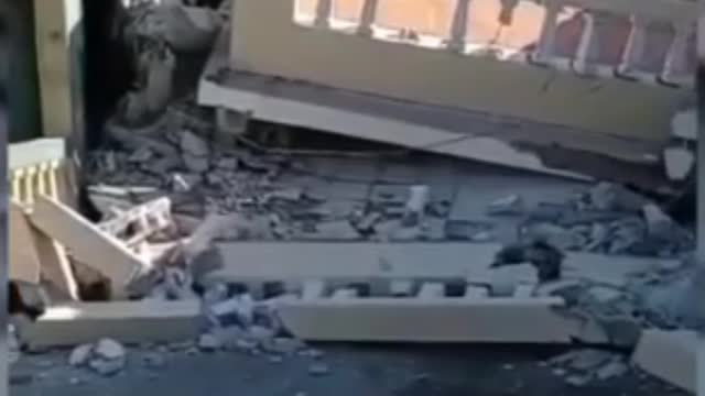 Earthquake damages Haiti