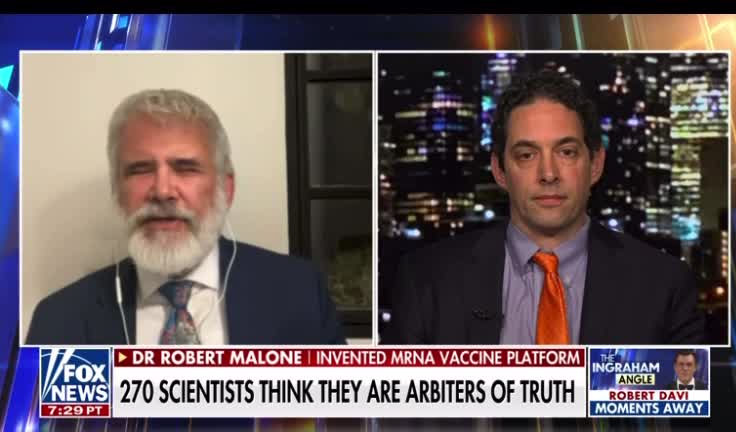 Dr. Robert Malone Pummels Alex Berenson Over His Lies: My Name Is On The Patent!