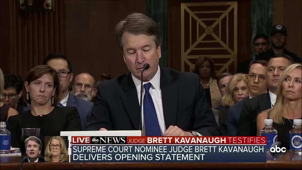 Brett Kavanaugh speaks about coaching his daughters