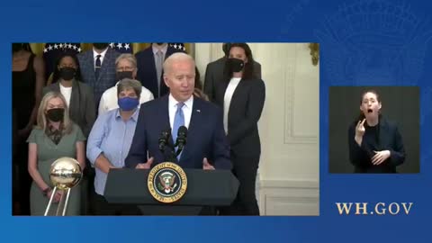 Biden Alludes to Kamala Soon Being PRESIDENT