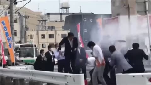 Something is wrong... 1st shot, Pause, Security service reaction, 2nd shot