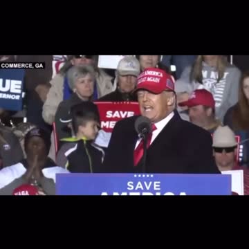 Trump’s Most Important Line of the Night: Commerce, GA Rally 3/26