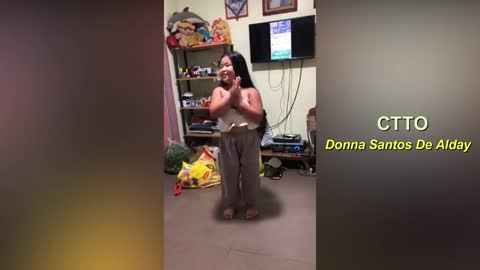 Cute kids dancing tiktok