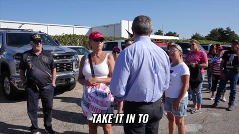 Too big to rig! Trump says to vote early and get people who don't traditionally vote, to vote.