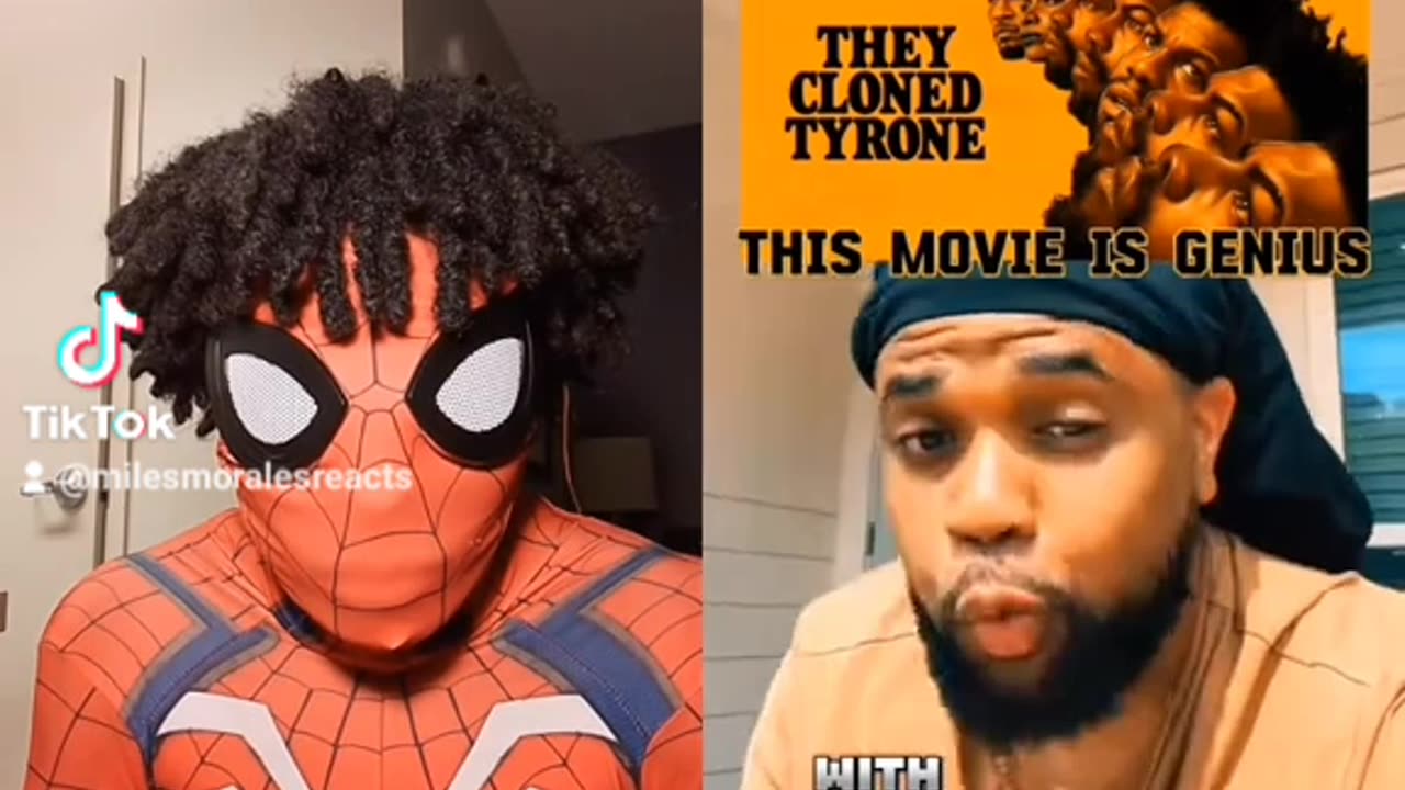 Spiderman Reacts To They Cloned Tyrone Theory