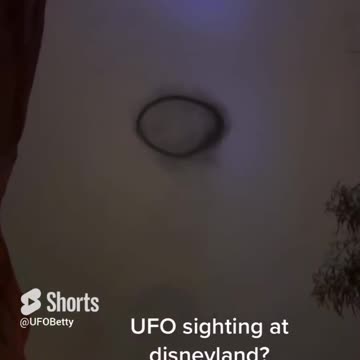UFO UAP at Disneyland ??