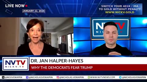 Nicholas Veniamin with Dr. Jan Harper-Hayes Discusses Why The Democrats Fear Trump