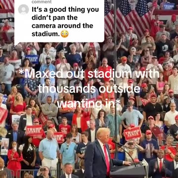 The Real video of Trump's Rally s