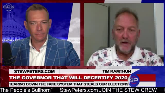 Stew Peters Show Interviews Tim Ramthun!