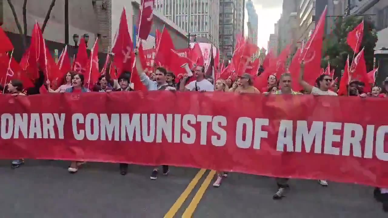 Communists are Marching Philadelphia PA
