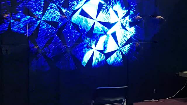 Screen shown by LED Propeller