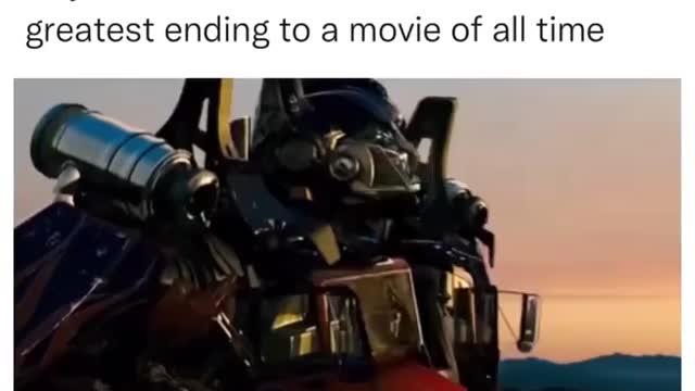 Is this the greatest ending to a movie ever?