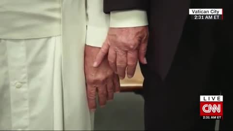 TRUMP Meets Pope Francis
