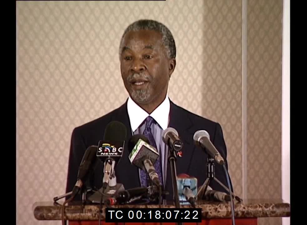 FLASHBACK: Thabo Mbeki addressing AIDS Panel (6th May 2000)