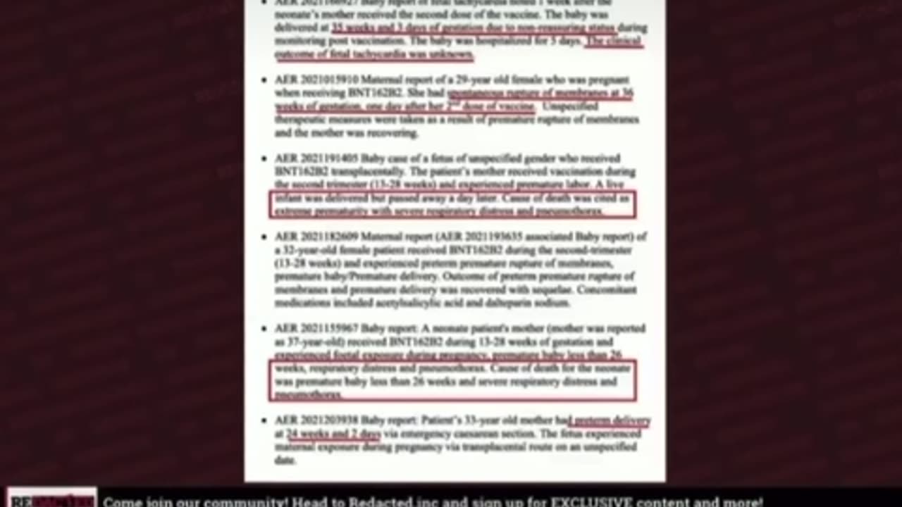 injection injuries/ pregnant women