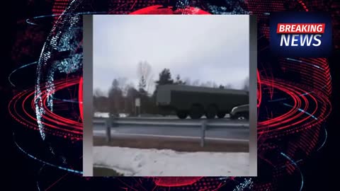 Russia is moving heavy military equipment to the border with Finland
