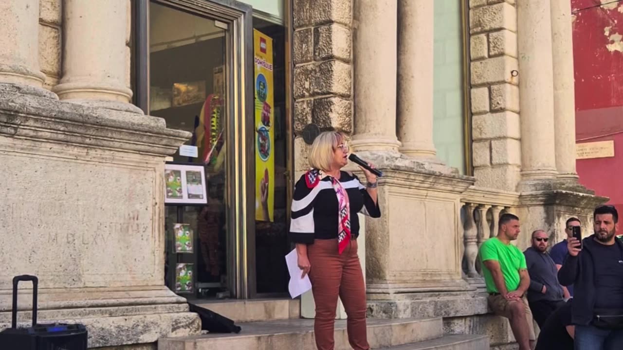 Govor dr.Marije Divic na prosvjedu Dignimo glas za spas!