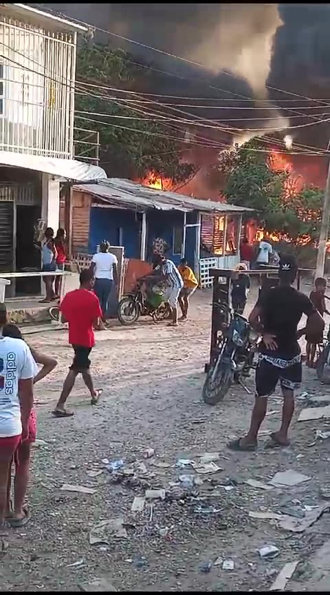 Incendio en Henequén