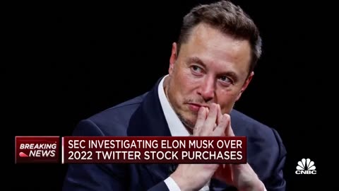 BREAKING: SEC SUES ELON IN TWITTER STOCK PURCHASE CASE