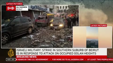 Beirut suburb attack