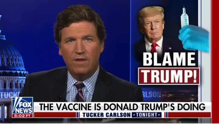 THEY R BLAMING TRUMP FIR VACCINES WHEN THEY SHOULD BE BLAMING BIDEN
