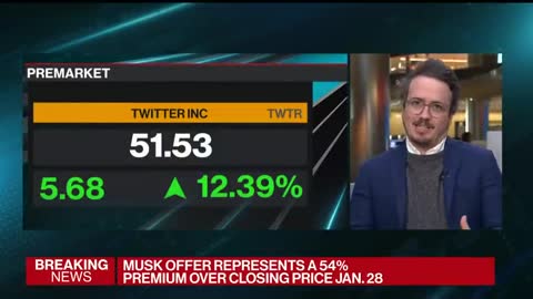 Elon Musk Makes $43 Billion Offer for Twitter