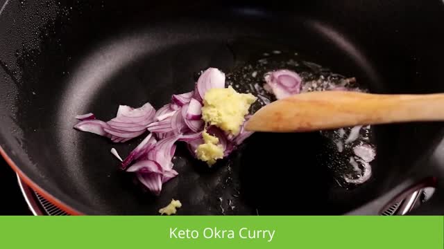 KETO OKRA CURRY | KETO Diet Recipe