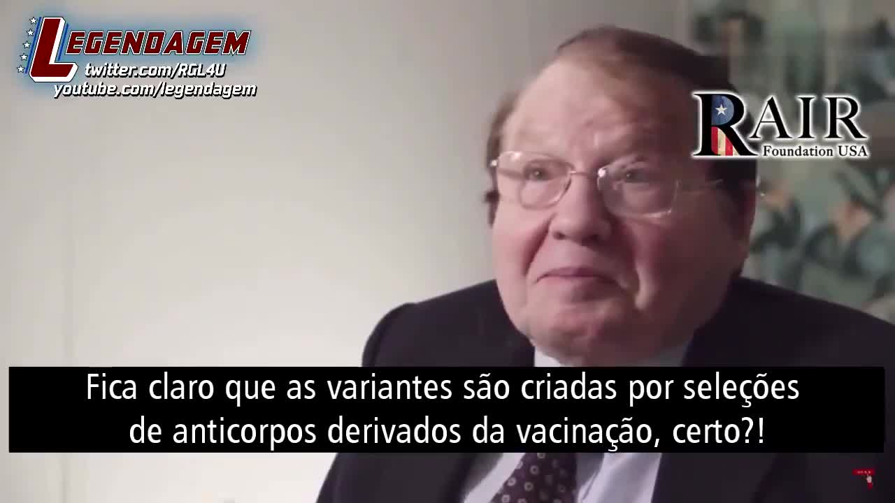 Vacinação cv19 é um ERRO, segundo Prémio Nobel da medicina Dr Prf LucMontagnier