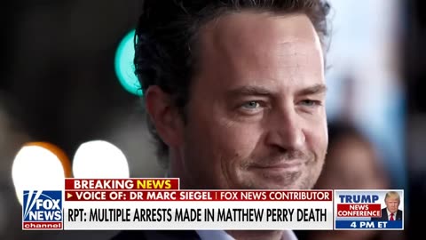 Multiple arrests reported in Matthew Perry's death