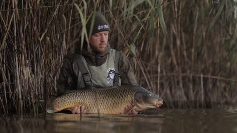 A fisherman from the riverbed