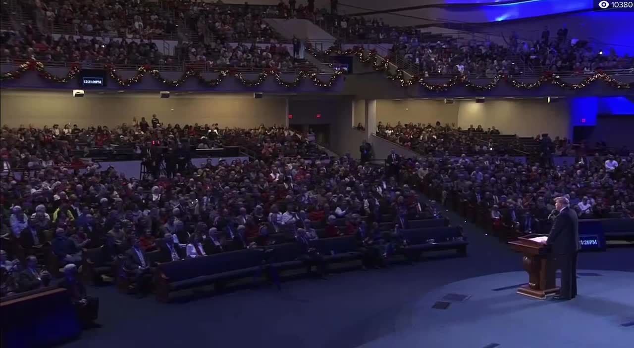 President Trump speech at First Baptist Dallas - December 19th, 2021